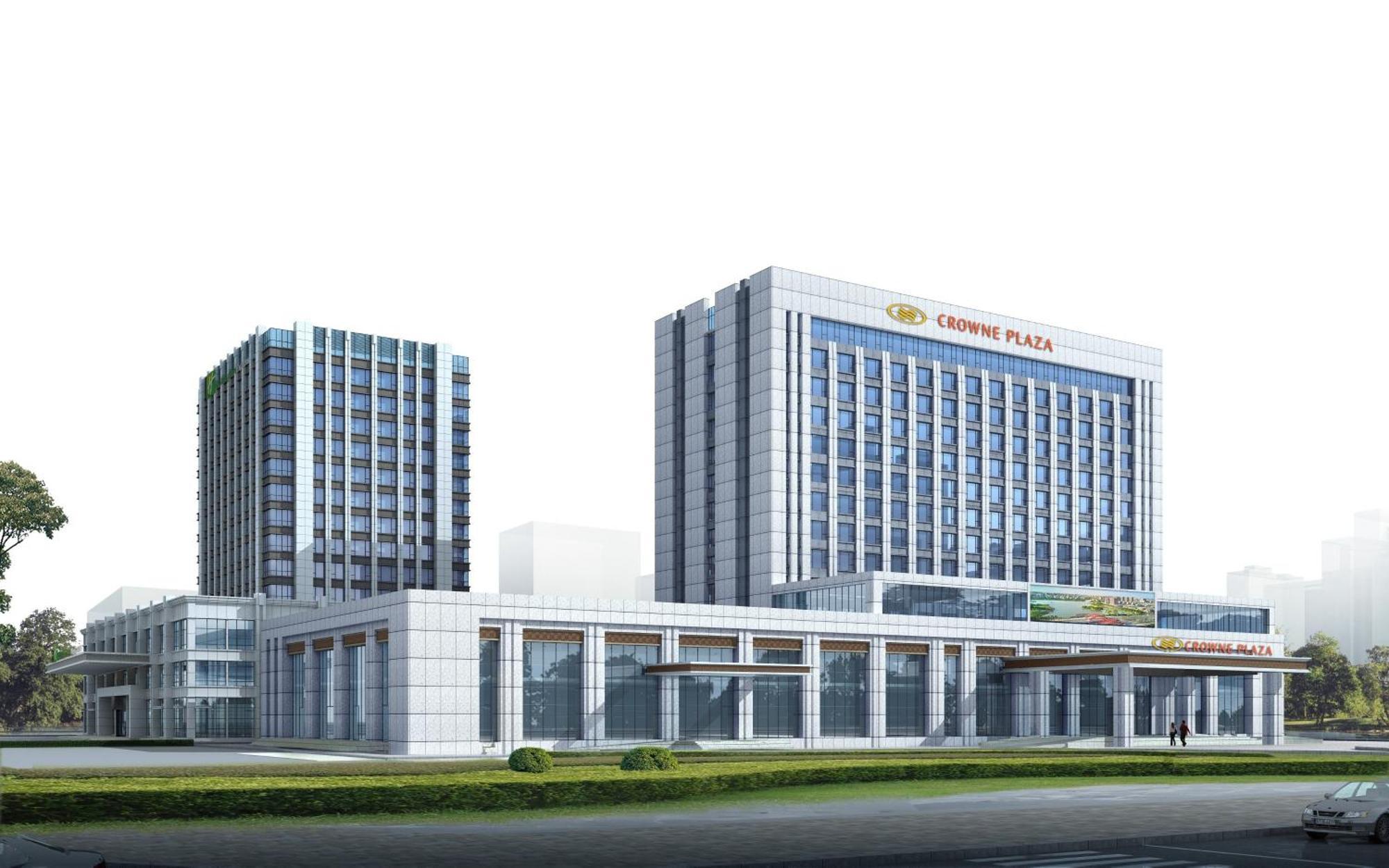 Crowne Plaza Lanzhou New Area By Ihg Hotel Eksteriør billede