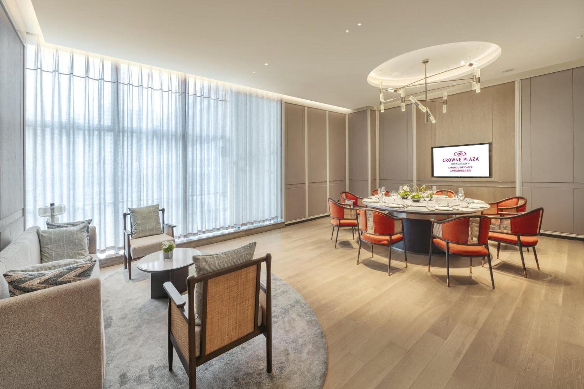 Crowne Plaza Lanzhou New Area By Ihg Hotel Eksteriør billede