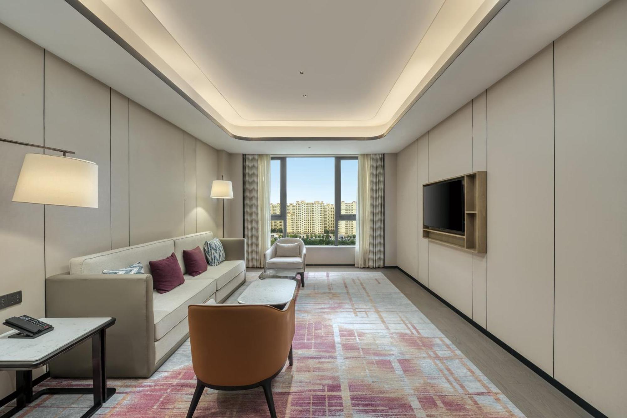 Crowne Plaza Lanzhou New Area By Ihg Hotel Eksteriør billede