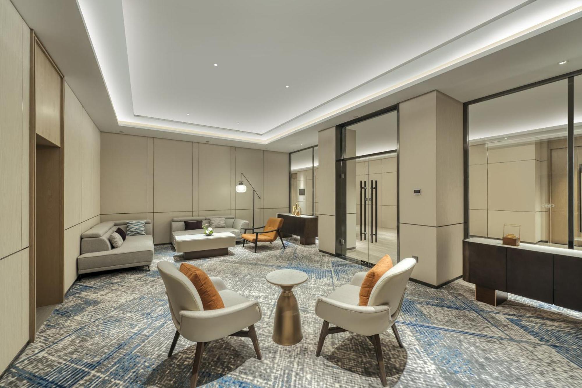 Crowne Plaza Lanzhou New Area By Ihg Hotel Eksteriør billede